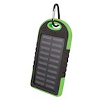 Setty solpowerbank 5000 mAh grön