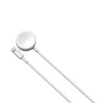 Devia kabel 2in1 Smart EA199 USB – Lightning vit med induktiv magnetladdare för Apple Watch