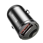 Baseus bil-laddare Tiny Star Mini QC 3.0 30W 1x USB grå
