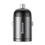 Baseus bil-laddare Tiny Star Mini QC 3.0 30W 1x USB grå