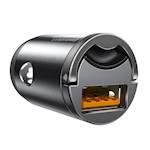 Baseus bil-laddare Tiny Star Mini QC 3.0 30W 1x USB grå