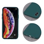 Silikonfodral för iPhone 7 / 8 / SE 2020 / SE 2022 i skogsgrön färg