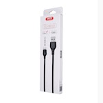 XO-kabel NB103 USB – microUSB 1,0 m 2,1A svart