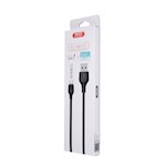 XO-kabel NB103 USB – microUSB 2,0 m 2,1A vit