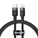 Baseus sladd Cafule PD USB-C – Lightning 1,0 m grå-svart 18W