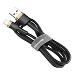 Baseus sladd Cafule USB – Lightning 2,0 m 1,5A guld-svart