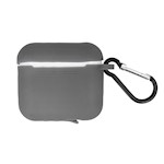 Fodral till Airpods Pro grått med krok