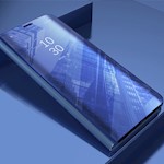 Smart Clear View-fodral för Samsung Galaxy A16 4G / A16 5G – blå
