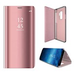 Smart Clear View-fodral för Samsung Galaxy S23 FE – rosa