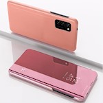 Smart Clear View-fodral för Samsung Galaxy S23 FE – rosa