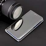 Smart Clear View-fodral för Samsung Galaxy S23 i silver