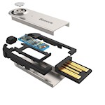 Baseus adapter mottagare Bluetooth BA01 ljud svart