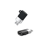 XO-adapter NB149-C USB-C – microUSB svart
