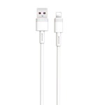 XO-kabel NB-Q166 USB – Lightning 1,0 m 5A vit