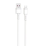XO-kabel NB-Q166 USB – microUSB 1,0 m 5A vit