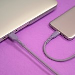 Maxlife MXUC-04 kabel USB – USB-C 1,0 m 3A lila