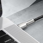 Baseus sladd Cafule Metal PD USB-C – USB-C 2,0 m svart 100W