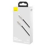 Baseus sladd Cafule Metal PD USB-C – USB-C 2,0 m svart 100W