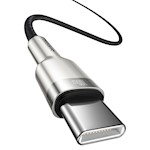Baseus sladd Cafule Metal PD USB-C – USB-C 2,0 m svart 100W