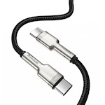 Baseus sladd Cafule Metal PD USB-C – USB-C 2,0 m svart 100W