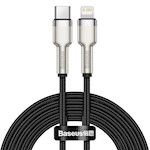 Baseus sladd Cafule Metal PD USB-C – Lightning 2,0 m svart 20W