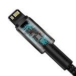 Baseus sladd Tungsten PD USB-C – Lightning 1,0 m svart 20W