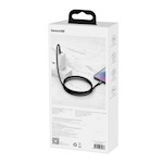 Baseus sladd Tungsten PD USB-C – Lightning 1,0 m svart 20W