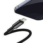 Baseus sladd High Density PD USB-C – Lightning 1,0 m svart 20W