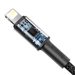 Baseus sladd High Density PD USB-C – Lightning 1,0 m svart 20W