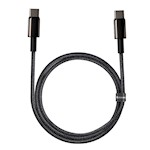 Baseus kabel Tungsten PD USB-C – USB-C 1,0 m svart 100W