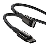 Baseus kabel Tungsten PD USB-C – USB-C 1,0 m svart 100W
