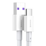 Baseus kabel Superior USB – USB-C 1,0 m vit 66W