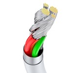 Baseus kabel Superior USB – USB-C 1,0 m vit 66W