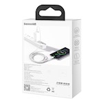 Baseus kabel Superior USB – USB-C 1,0 m vit 66W