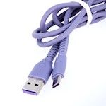 Maxlife MXUC-04 kabel USB – USB-C 1,0 m 3A lila