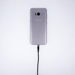 Maxlife MXUC-03 magnetkabel USB – Lightning + USB-C + microUSB 1,0 m 3A svart nylon