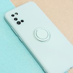 Finger Grepp-fodral för Samsung Galaxy A36 5G i ljusgrönt