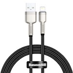 Baseus kabel Cafule Metal USB – Lightning 1,0 m 2,4A svart
