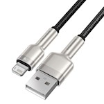 Baseus kabel Cafule Metal USB – Lightning 1,0 m 2,4A svart