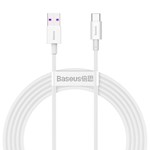 Baseus cable Superior USB – USB-C 2,0 m white 66W
