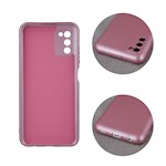 Metalliskt fodral till Samsung Galaxy A15 4G / A15 5G rosa