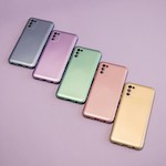 Metalliskt fodral för iPhone 14 Pro 6,1" violett