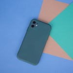 Silikonfodral för iPhone 7 / 8 / SE 2020 / SE 2022 i skogsgrön färg