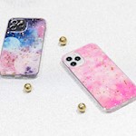 Guld Glam fodral till Samsung Galaxy A51 rosa