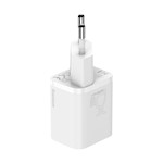 Baseus väggladdare Super Si PD 25W 1x USB-C vit + USB-C – USB-C-kabel