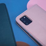 Smart magnetfodral för Samsung Galaxy A71 roséguld