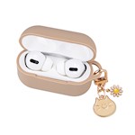 Fodral för AirPods Pro karamell med hängsmycke