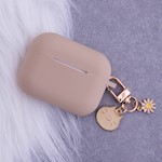 Fodral för AirPods Pro karamell med hängsmycke