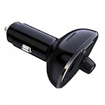 XO-sändare FM BCC05 Bluetooth MP3 bil-laddare 18W svart