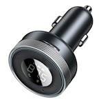 Baseus FM-sändare Enjoy Bluetooth MP3-bilopladdare svart